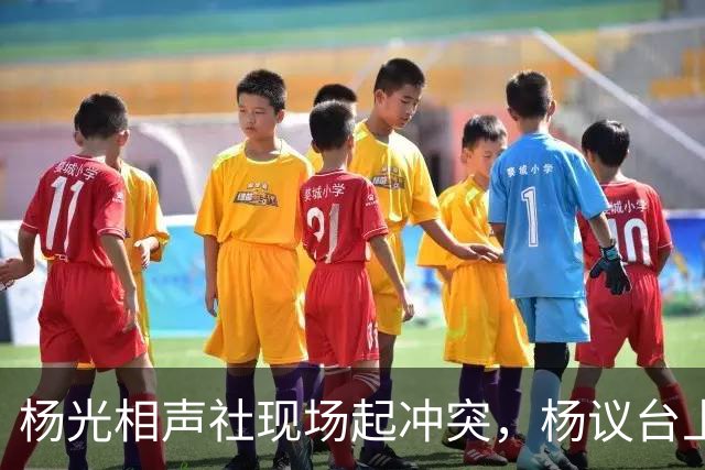 杨光相声社现场起冲突，杨议台上怒怼观众，失信被限高旧账被翻出